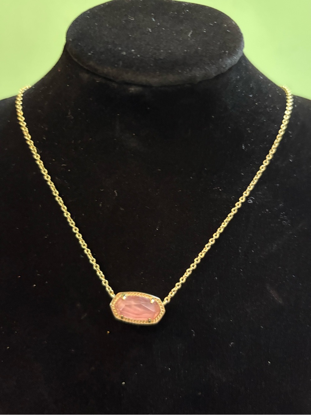 Kendra Scott Pink Elisa Necklace